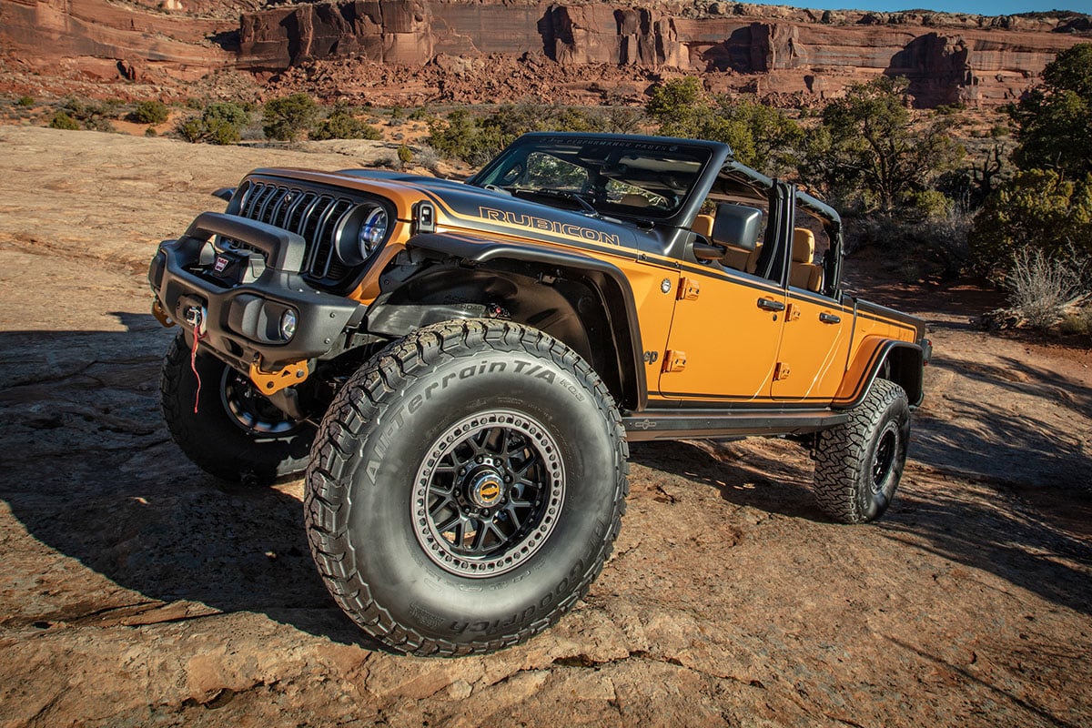 Jeep Gladiator Rubicon High Top Concept, lista para vivir la aventura